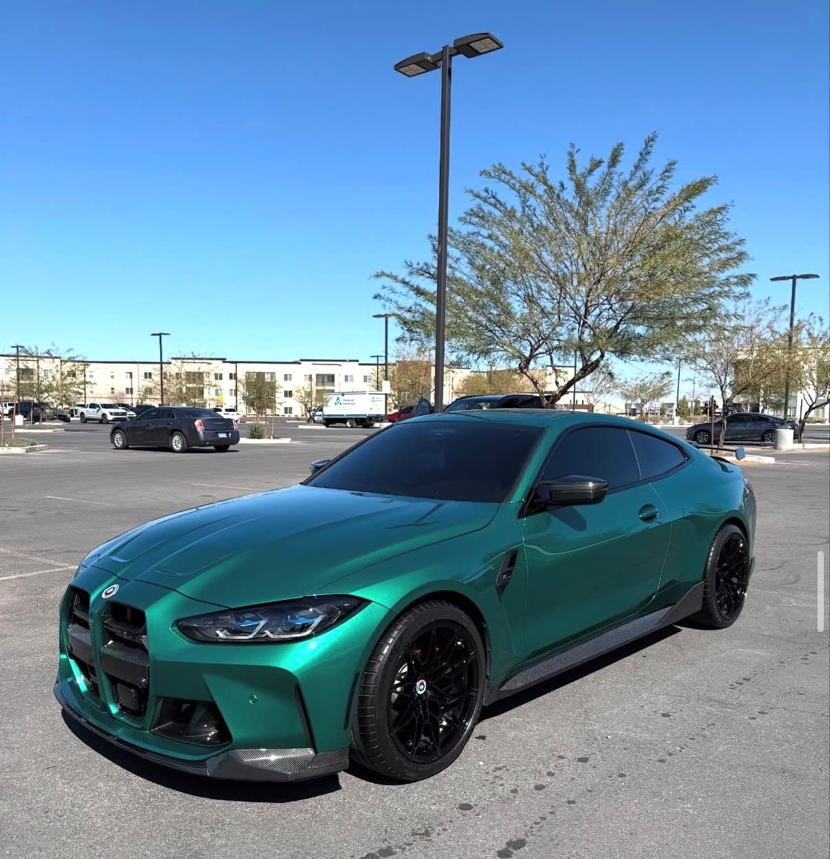 BMW M4 Isle of Man Green — ceramic coating